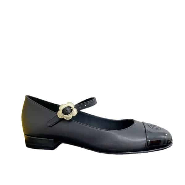 CHANEL MARY JANES BLACK