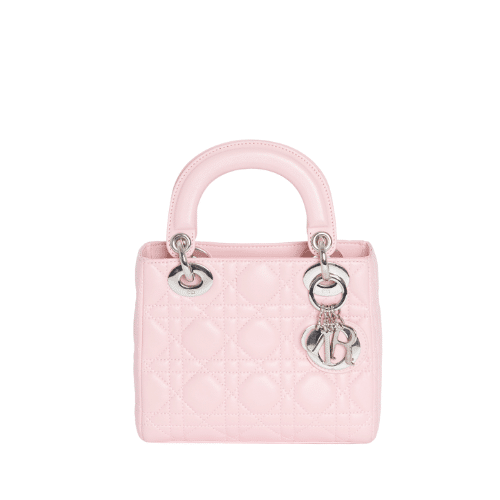 DIOR MEDIUM LADY BLUSH CANNAGE BAG HORIZON PINK 16CM M0565ONGE M09Z