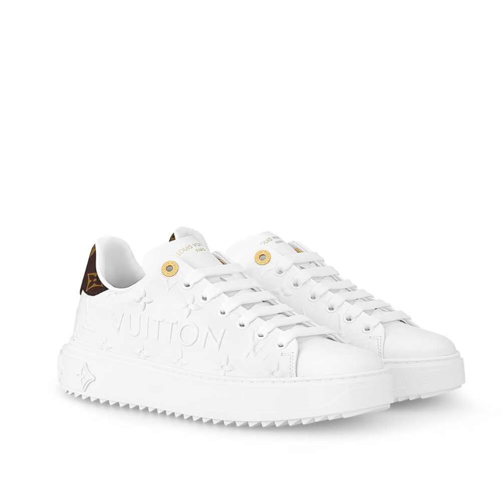LOUIS VUITTON TIME OUT SNEAKER MONOGRAM WHITE 1AAP6H