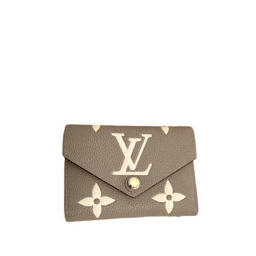 LOUIS VUITTON VICTORINE WALLET BEIGE 12CM M80968