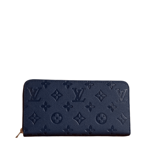 LOUIS VUITTON ZIPPY WALLET MONOGRAM DARK BLUE 19CM M61864