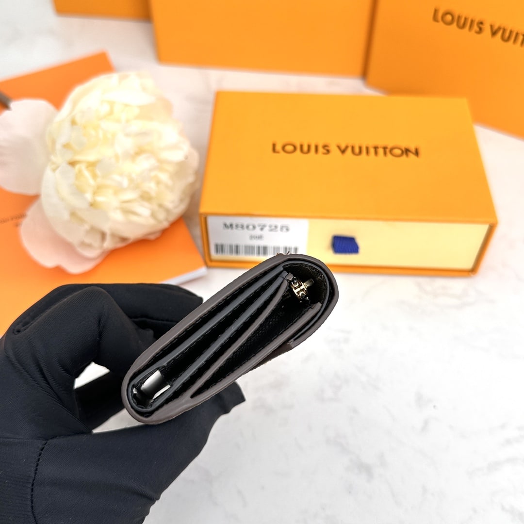 LOUIS VUITTON MONOGRAM ZOÉ WALLET PINK 9.5CM M80725 - Image 2