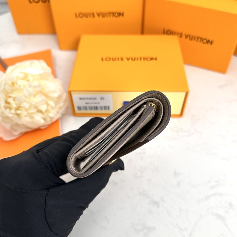 LOUIS VUITTON VICTORINE WALLET BEIGE 12CM M81861 - Image 4