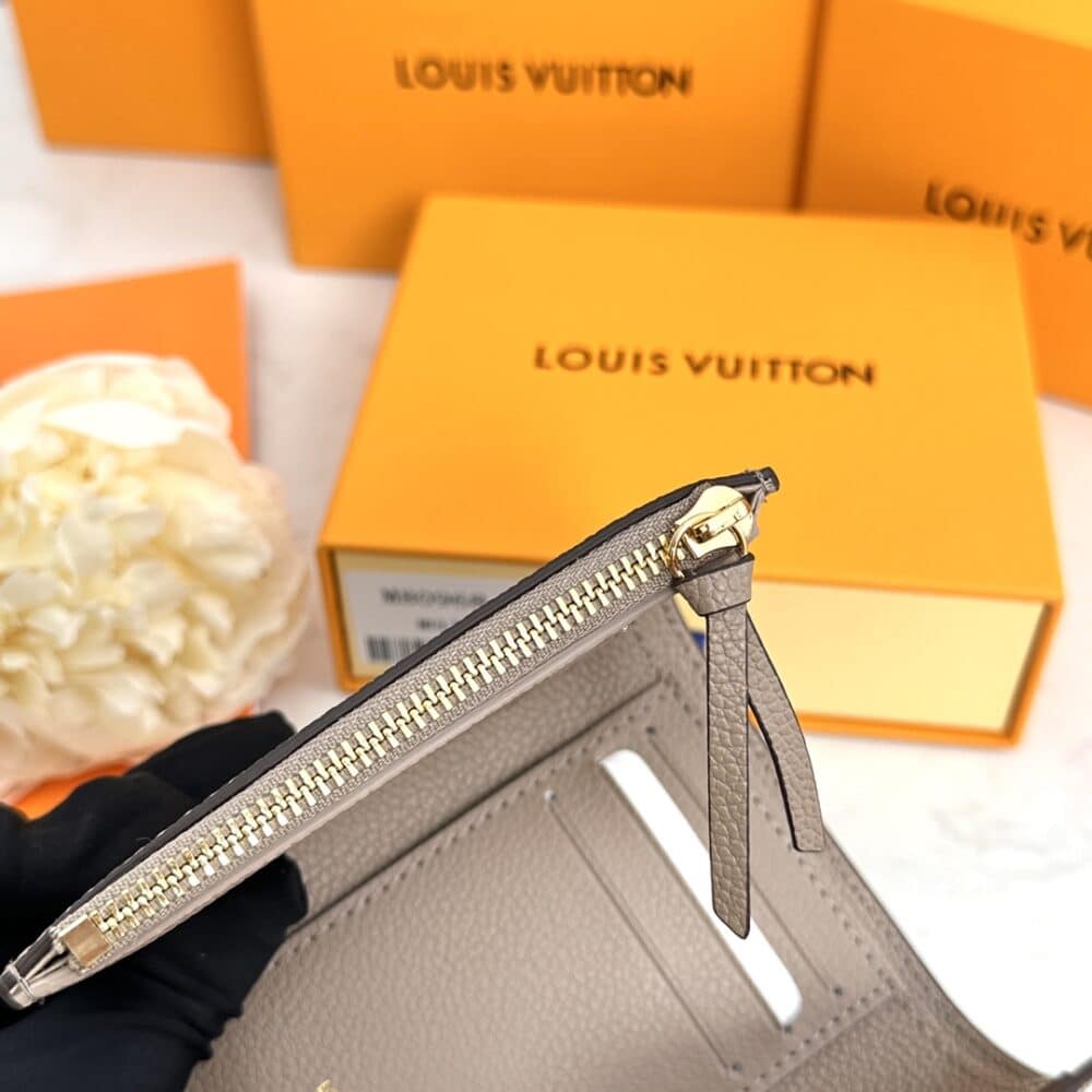 LOUIS VUITTON VICTORINE WALLET BEIGE 12CM M81861 - Image 5