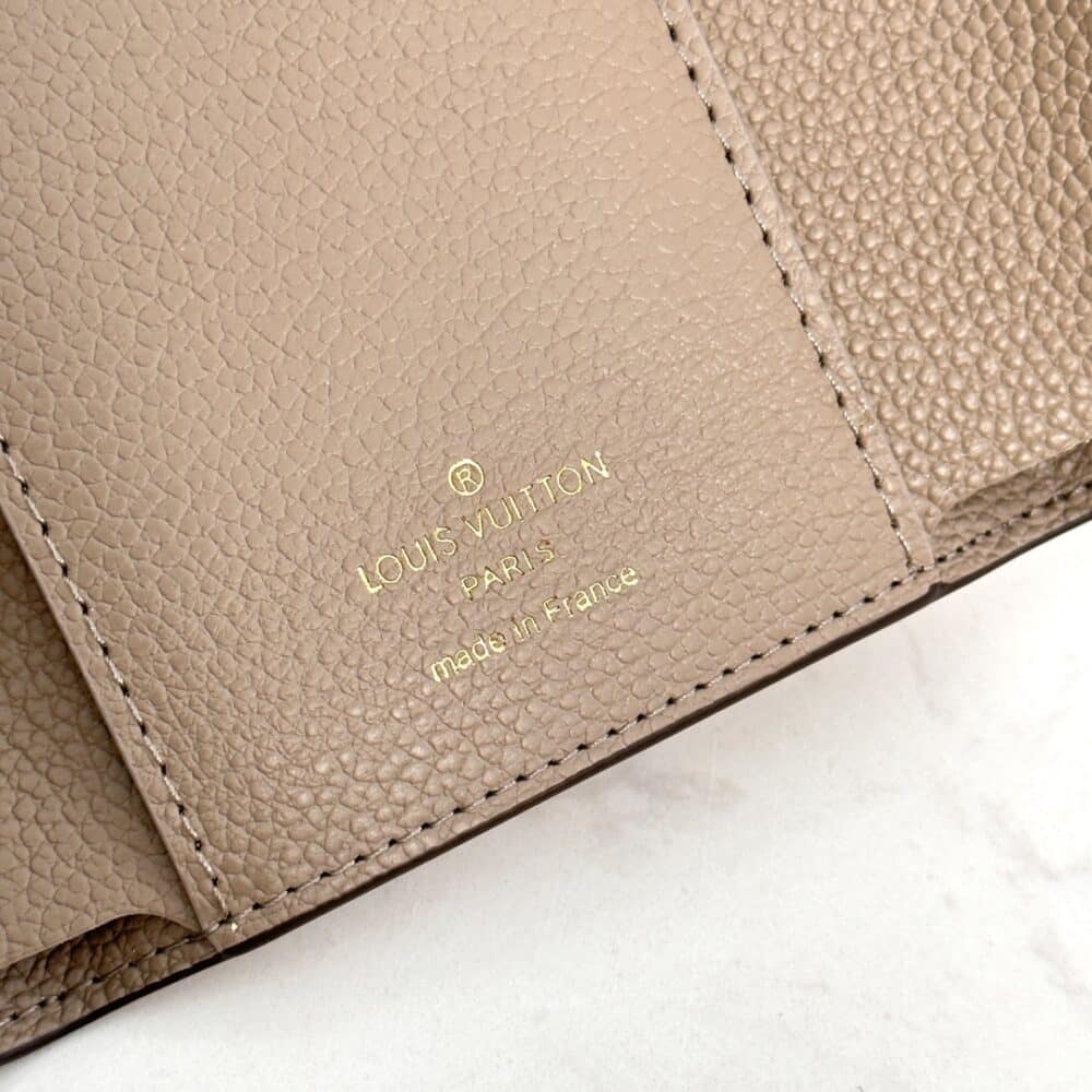 LOUIS VUITTON VICTORINE WALLET BEIGE 12CM M81861 - Image 6