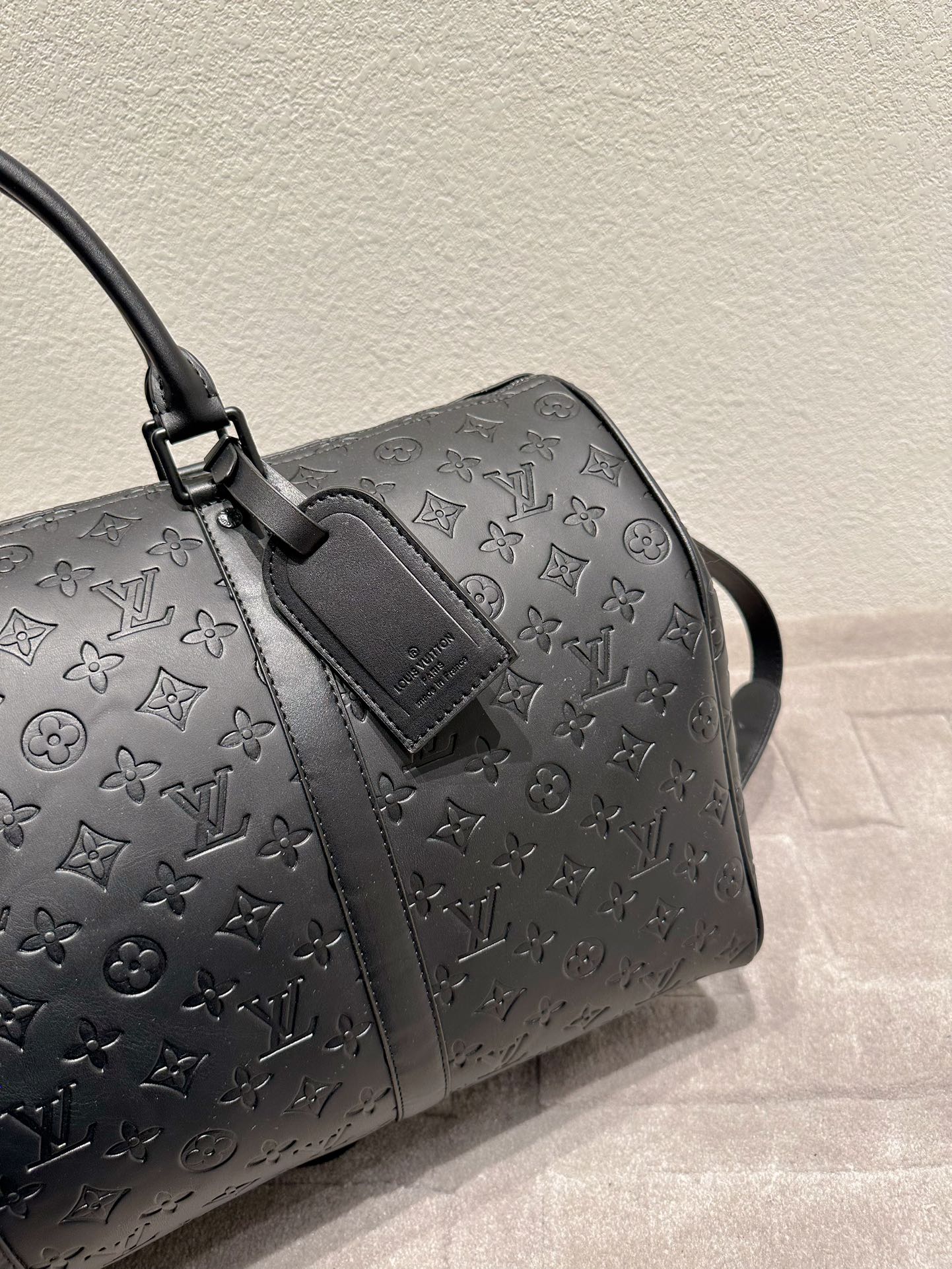 LOUIS VUITTON KEEPALL BANDOULIÈRE 50 BLACK M44810 - Image 8