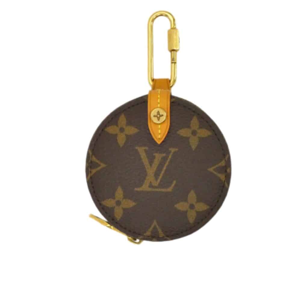 LOUIS VUITTON AROUND ZIPPER CASE PORTE MONNAIE MONOGRAM BROWN M68524