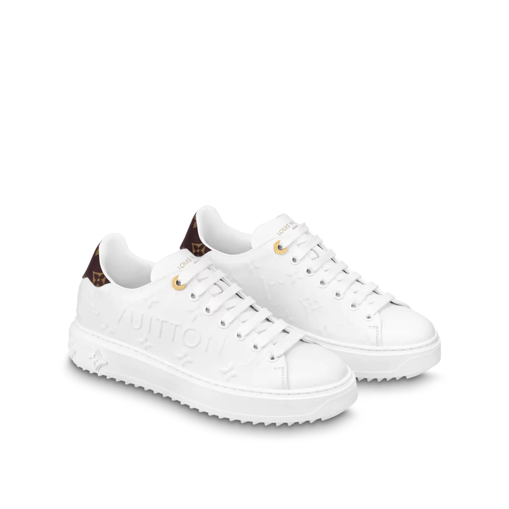 LOUIS VUITTON TIME OUT SNEAKER MONOGRAM WHITE 1AAP6H