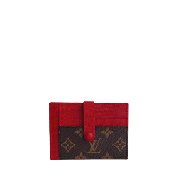 LOUIS VUITTON MULTI CARD HOLDER WALLETS RED 11CM M66532