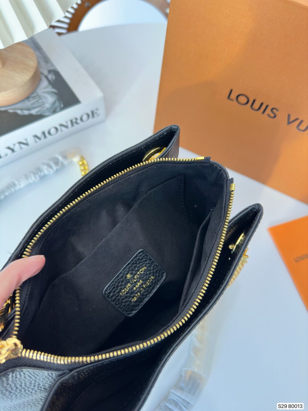 LOUIS VUITTON MONOGRAM IN BROWN SERENE BB BAG 25CM M43777 - Image 2