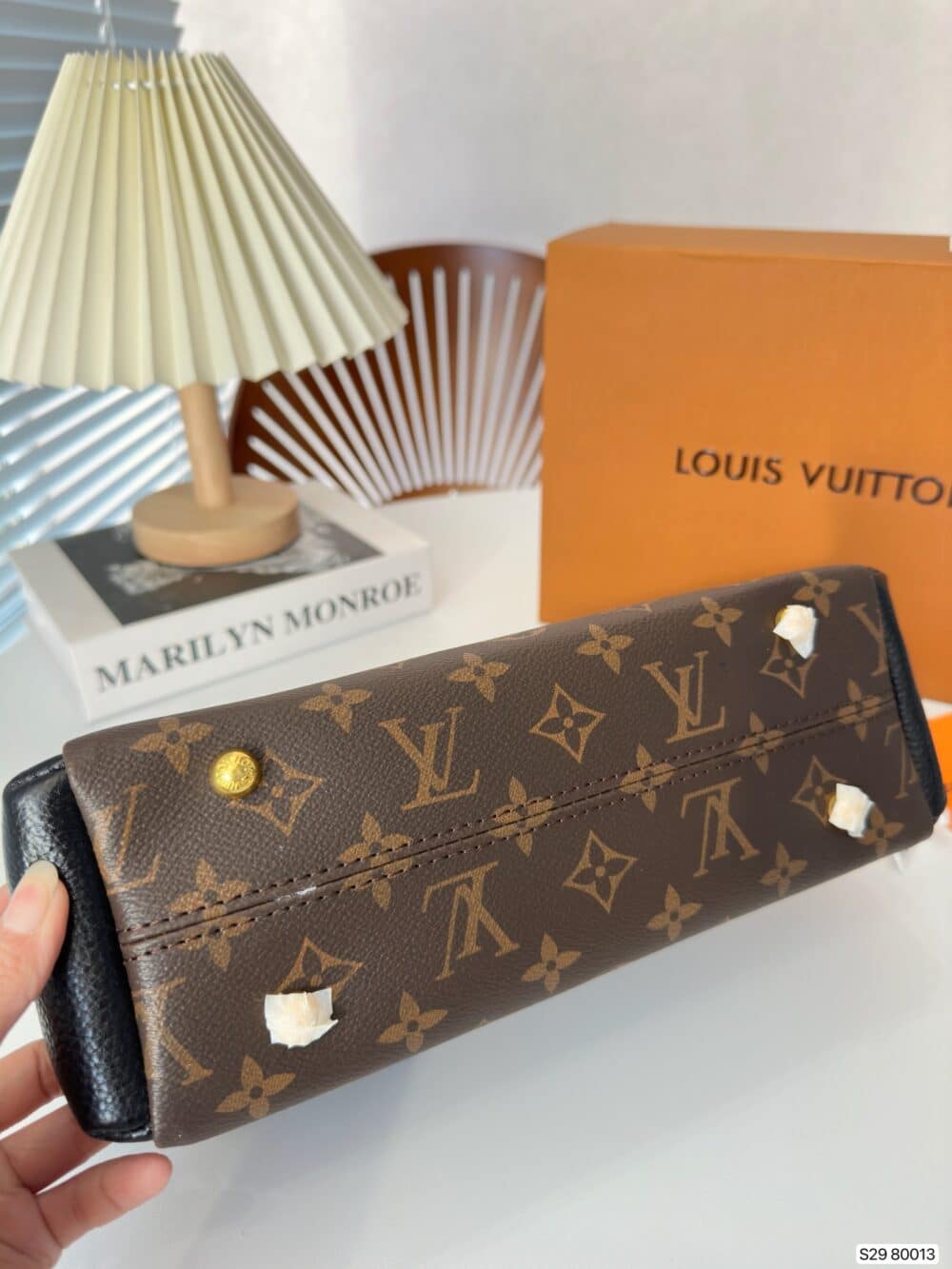 LOUIS VUITTON MONOGRAM IN BROWN SERENE BB BAG 25CM M43777 - Image 4