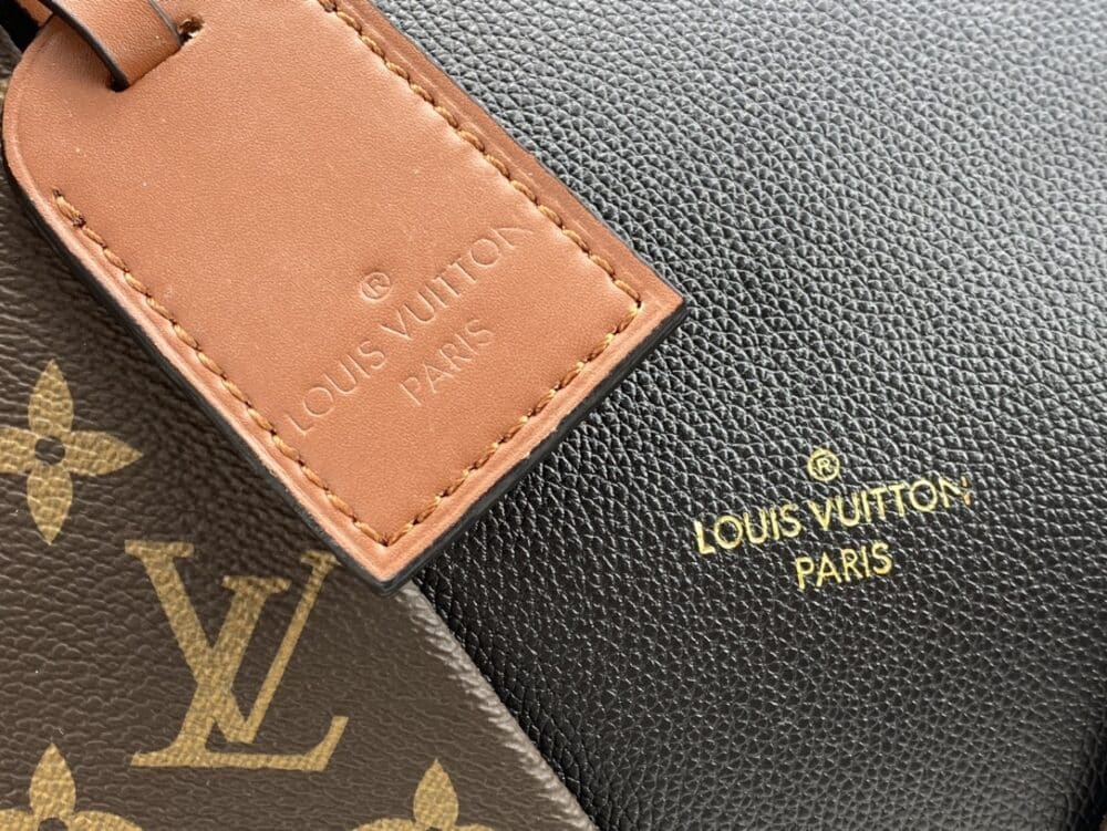 LOUIS VUITTON V TOTE MM BROWN 36CM M43967 - Image 5