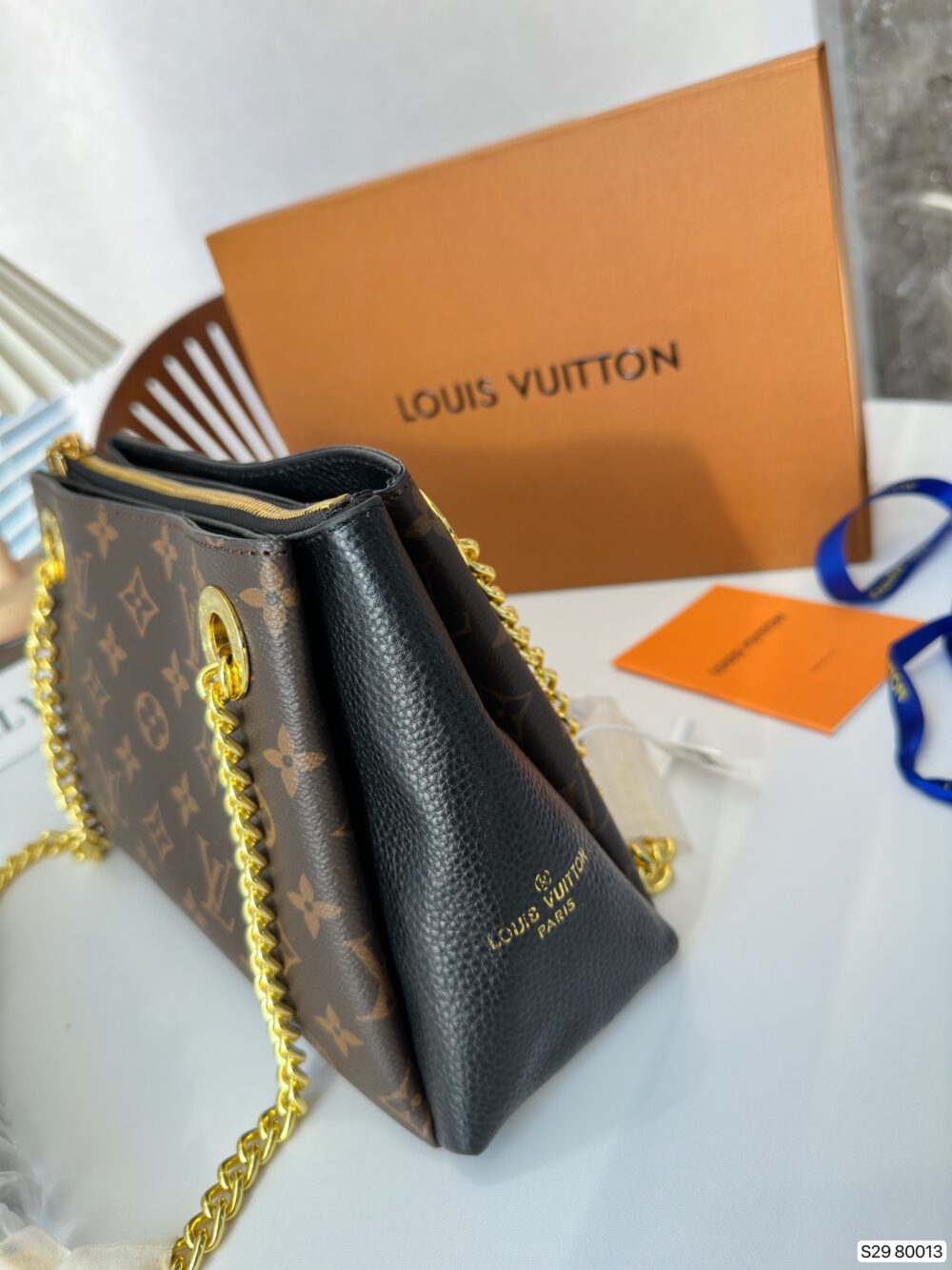 LOUIS VUITTON MONOGRAM IN BROWN SERENE BB BAG 25CM M43777 - Image 6