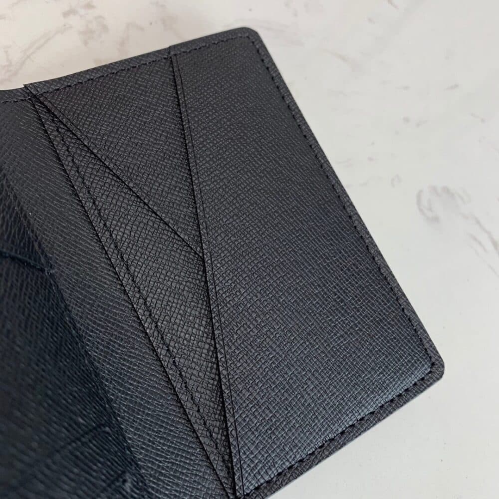 LOUIS VUITTON POCKET ORGANIZER DAMIER GRAPHITE CANVAS 11CM N63143 - Image 8