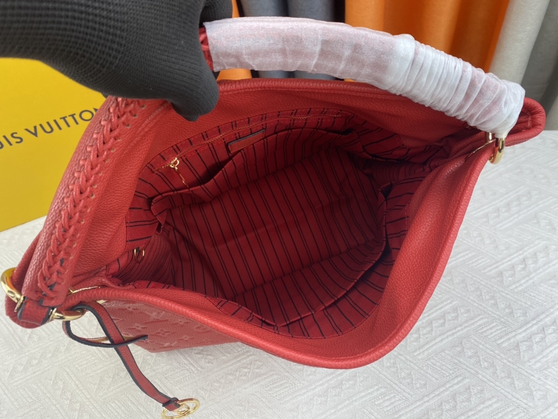 LOUIS VUITTON ARTSY MM 47CM RED - Image 2