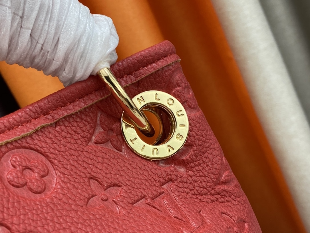 LOUIS VUITTON ARTSY MM 47CM RED - Image 6