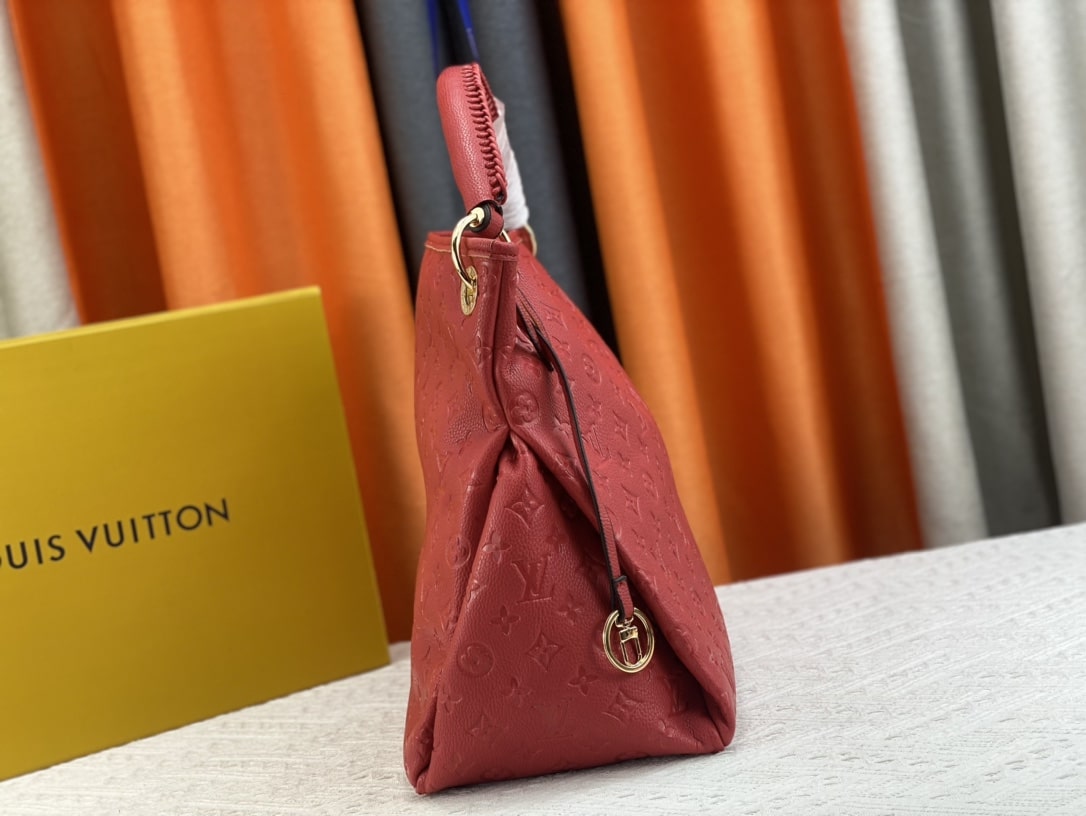 LOUIS VUITTON ARTSY MM 47CM RED - Image 8