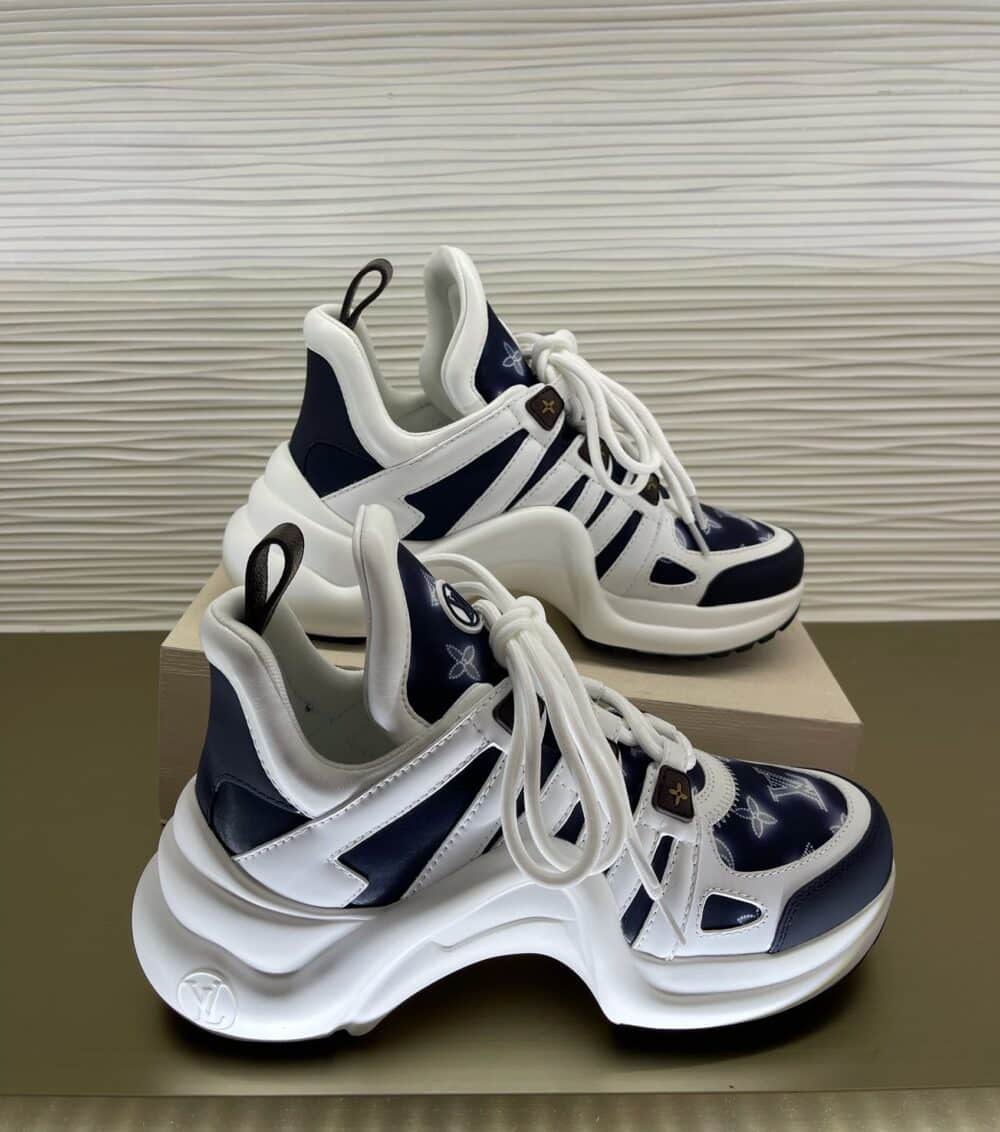 LOUIS VUITTON ARCHLIGHT SNEAKER DARK BLUE 1A9RX9 - Image 5