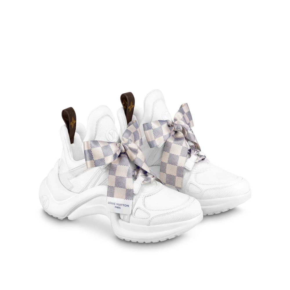 LOUIS VUITTON ARCHLIGHT SNEAKERS AZUR WHITE 1AACPW