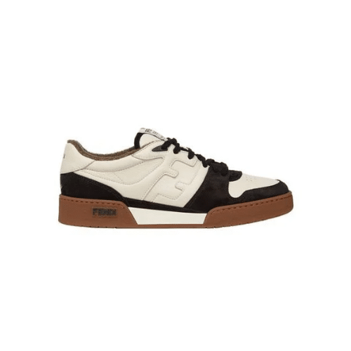 FENDI MATCH LOW TOPS SUEDE BLACK 8E8252AHH2F1FZB