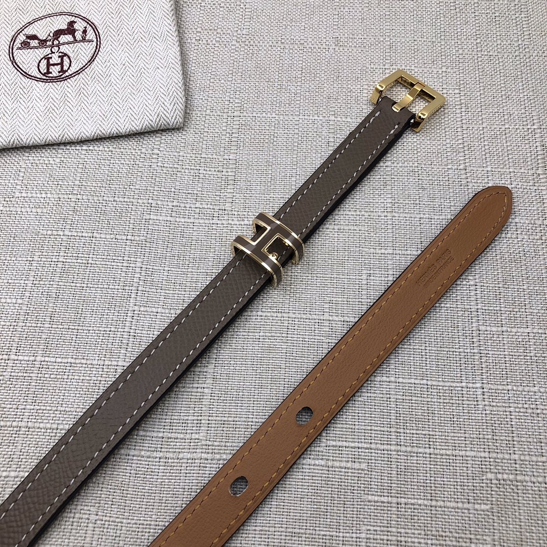 HERMES POP H 15 BELT GREY 15MM H081087CD18085 - Image 5