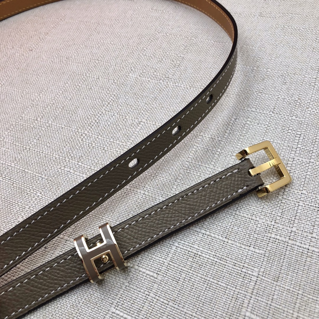 HERMES POP H 15 BELT GREY 15MM H081087CD18085 - Image 6