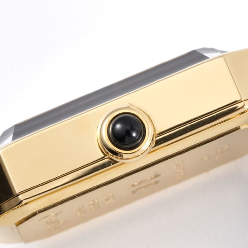 CHANEL PREMIERE EDITION ORIGINAL WATCH GOLD BLACK 26MM H6951 - Image 5