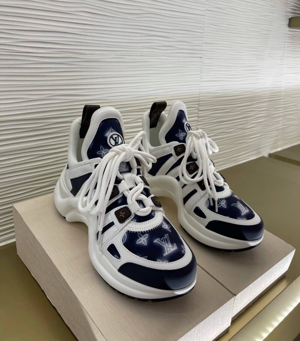 LOUIS VUITTON ARCHLIGHT SNEAKER DARK BLUE 1A9RX9 - Image 4