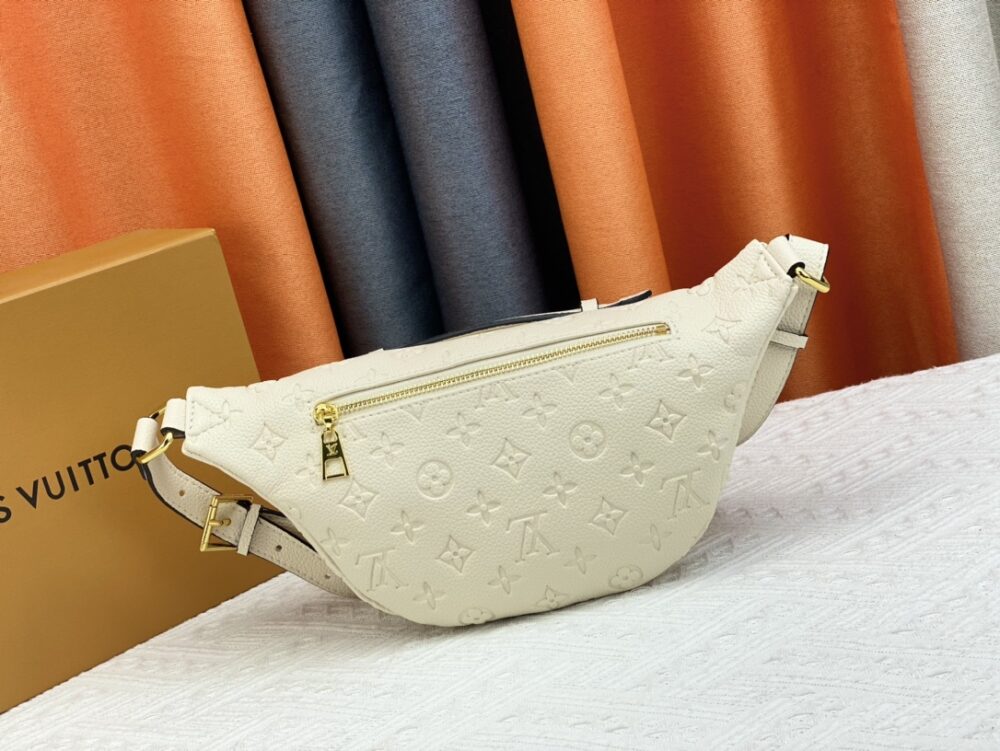LOUIS VUITTON MONOGRAM EMPREINTE CREME BUMBAG M44836 - Image 9