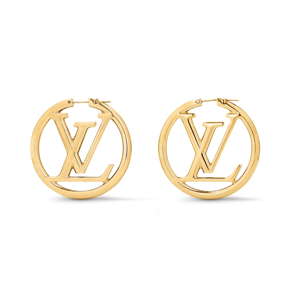 LOUIS VUITTON LOUISE HOOP EARRINGS M64288