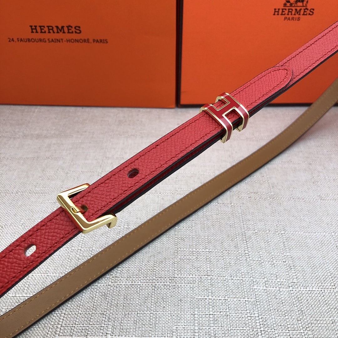 HERMES POP H 15 BELT RED 15MM - Image 6