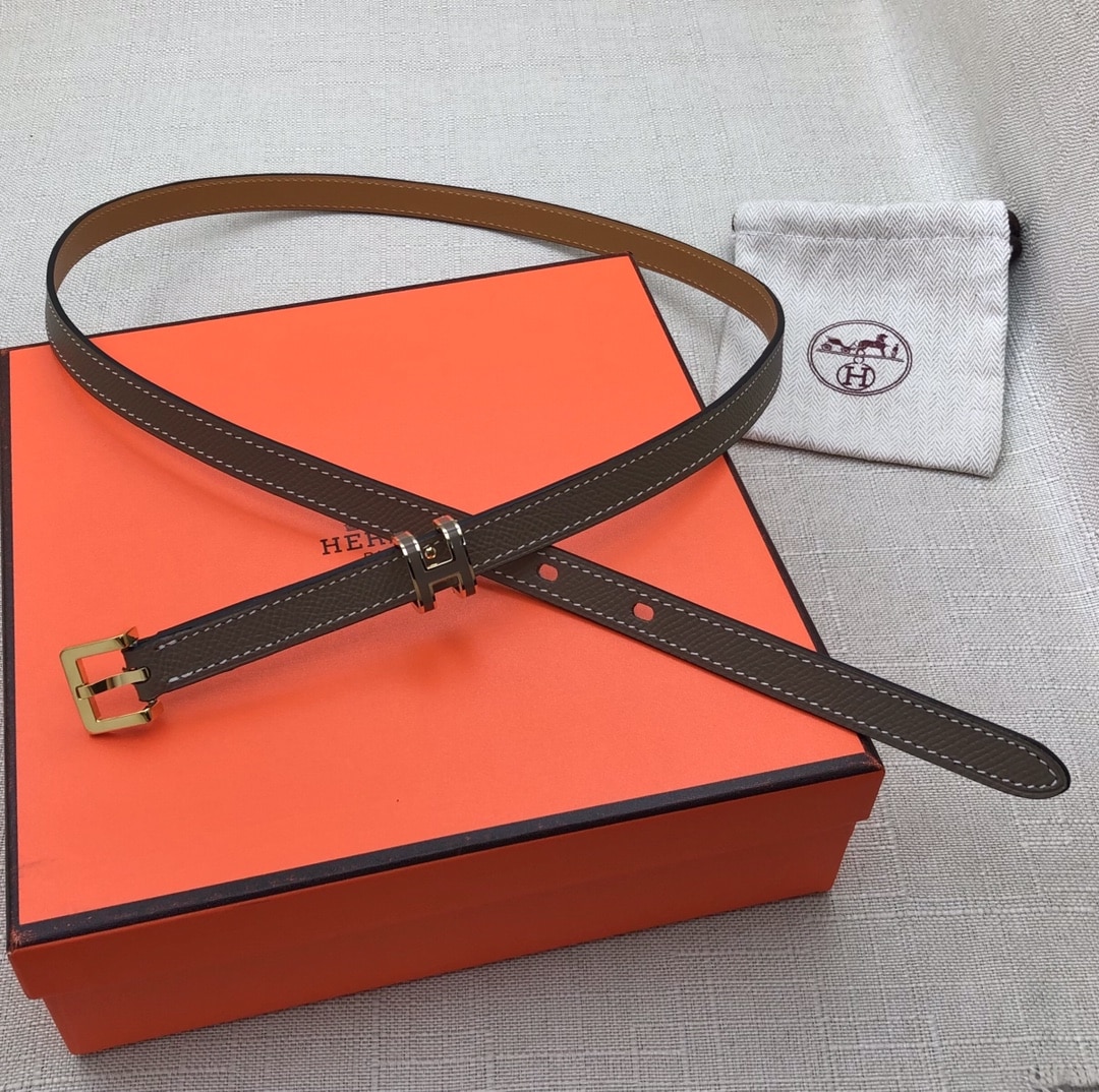 HERMES POP H 15 BELT GREY 15MM H081087CD18085 - Image 4