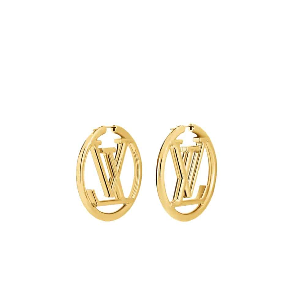 LOUIS VUITTON LOUISE HOOP EARRINGS M64288