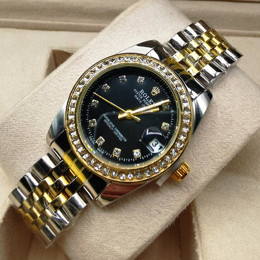 Alternative view of ROLEX LADY DATEJUST DEMI BLACK 31MM 278383RBR 0020