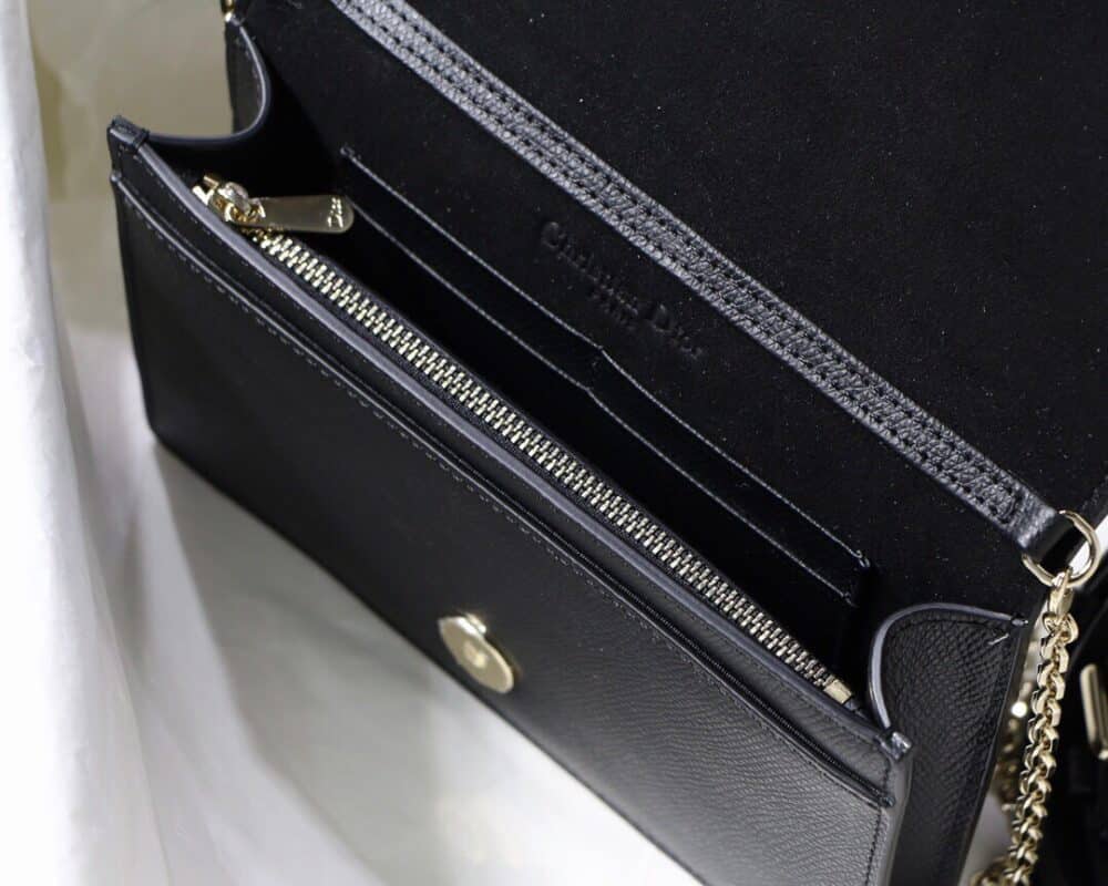 Alternative view of DIOR 2-IN-1 30 MONTAIGNE POUCH BLACK 19CM S2086OBAE_M900