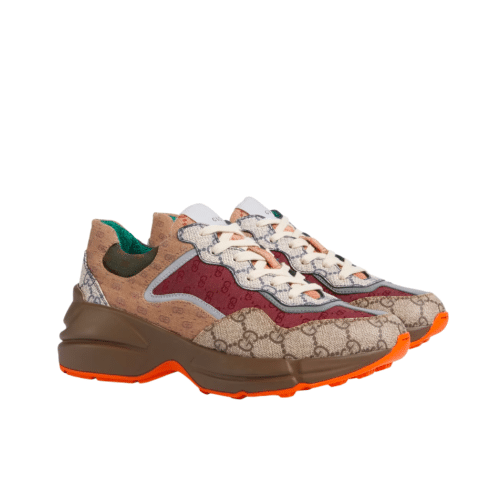 GUCCI WOMEN'S GG RHYTON SNEAKER ‎619891 99WG0-6060