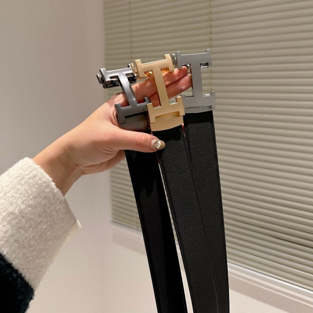 HERMES CONSTANCE BELT GOLD HARDWARE AND SILVER HARDWARE 38MM - Image 4