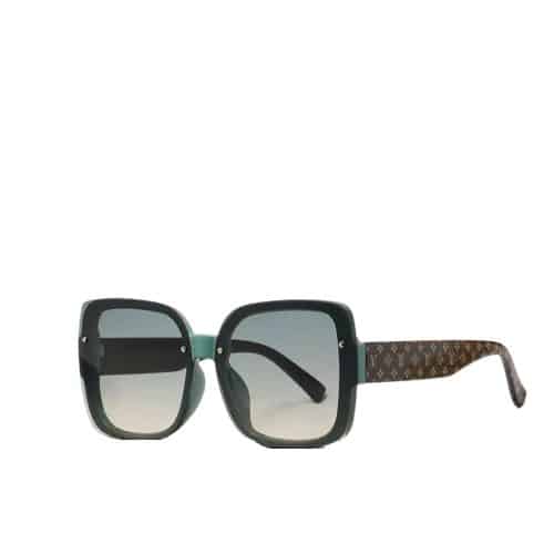 LOUIS VUITTON GRADIENT GREEN SQUARE SUNGLASSES
