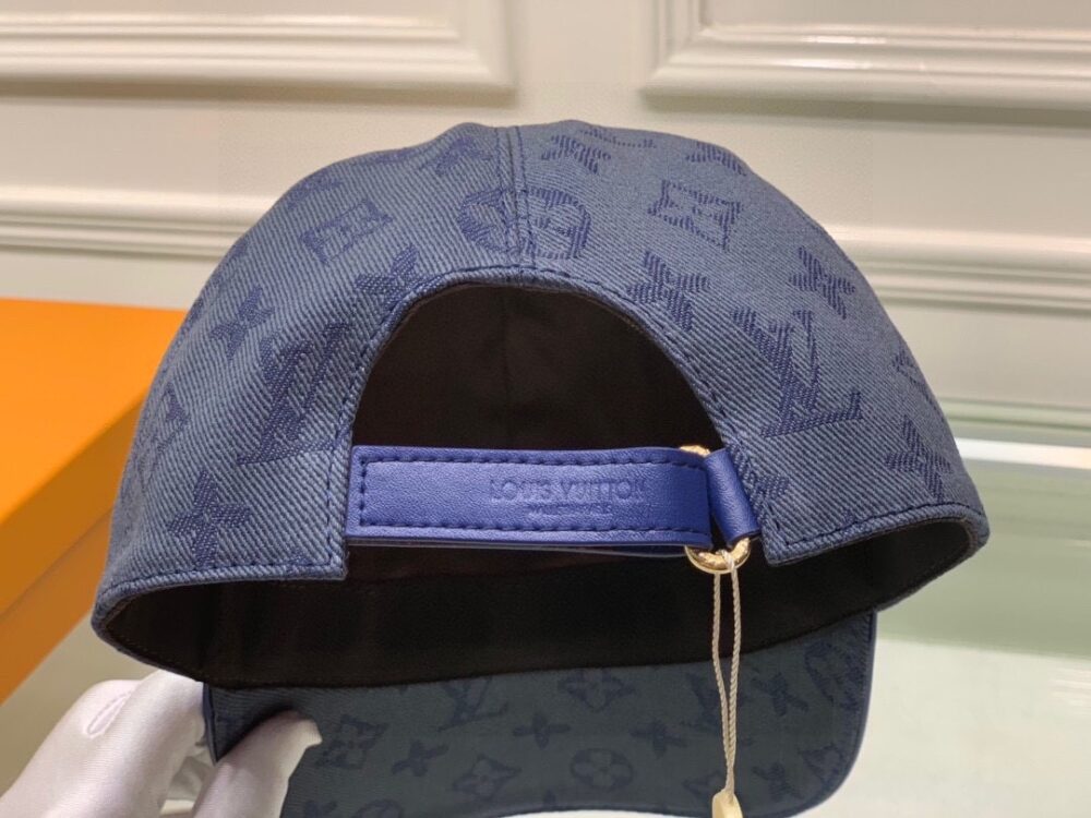 LOUIS VUITTON MNG ESSENTIAL CAP BLUE M77590 - Image 3
