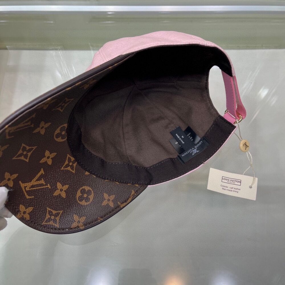 LOUIS VUITTON SUPREME LOGO CAP PINK - Image 8