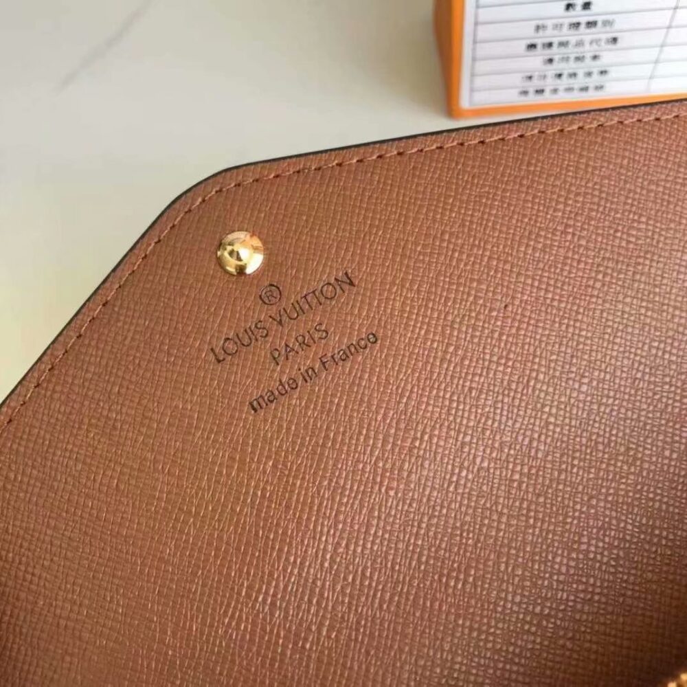 LOUIS VUITTON SARAH WALLET MONOGRAM BROWN 19CM M60531 - Image 4