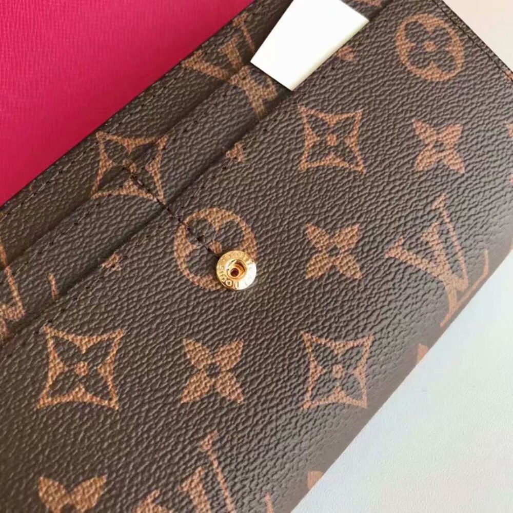 LOUIS VUITTON SARAH WALLET MONOGRAM PINK 19CM M62234 - Image 6