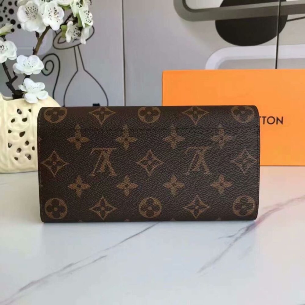 LOUIS VUITTON SARAH WALLET MONOGRAM PINK 19CM M62234 - Image 10