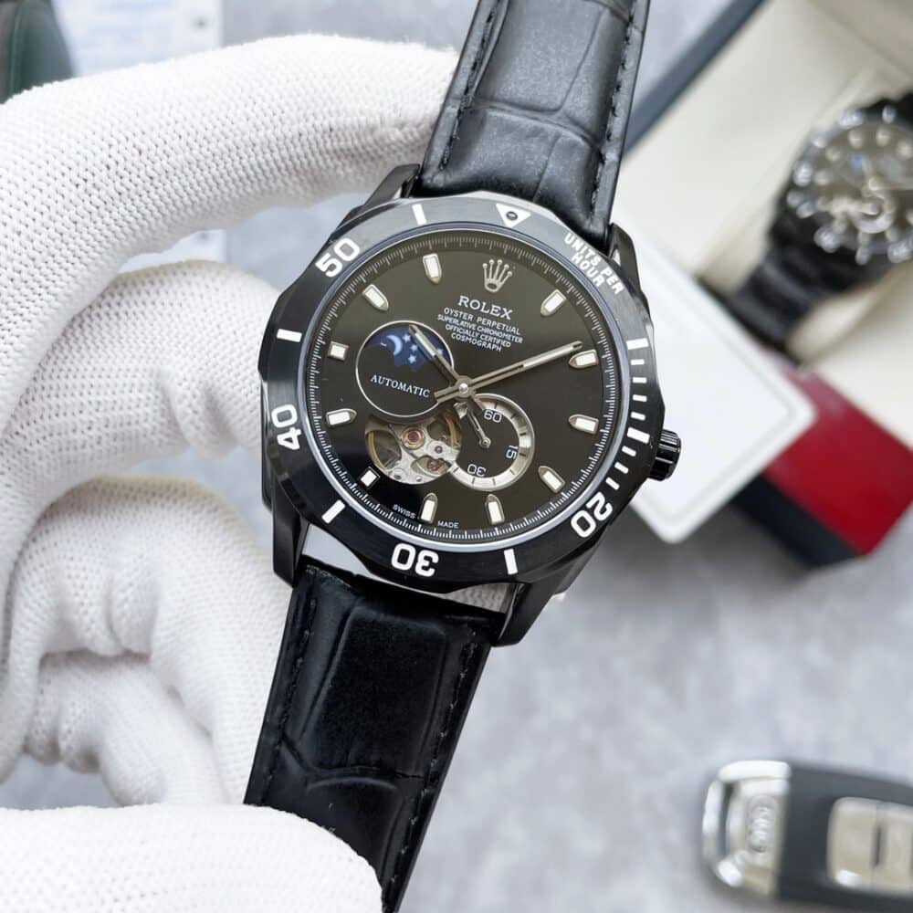 ROLEX OYSTER PERPETUAL COSMOGRAPH MOONPHASE BLACK DIAL 40MM - Image 3