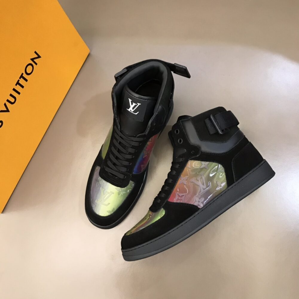 LOUIS VUITTON RIVOLY TRAINERS BOOT BLACK 1A5I47 - Image 3