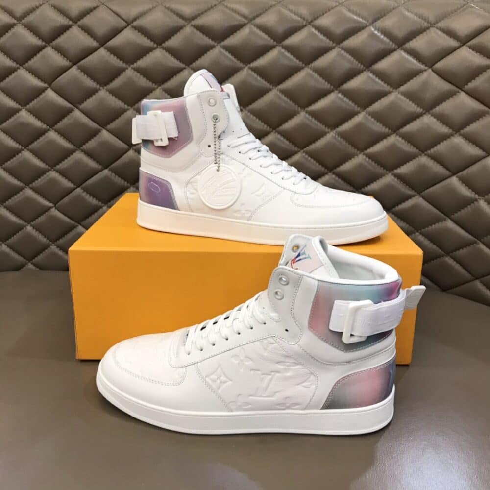 LOUIS VUITTON RIVOLY TRAINERS BOOT LEON 1A7S6 - Image 4