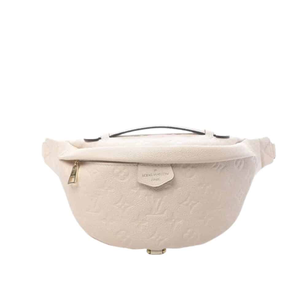LOUIS VUITTON MONOGRAM EMPREINTE CREME BUMBAG M44836
