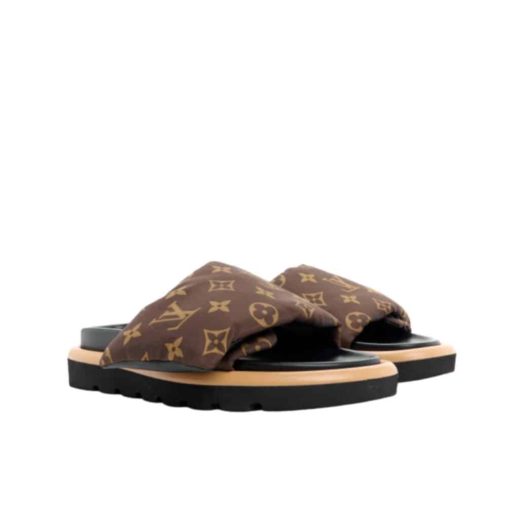 LOUIS VUITTON POOL PILLOW COMFORT MULE 1A98GU