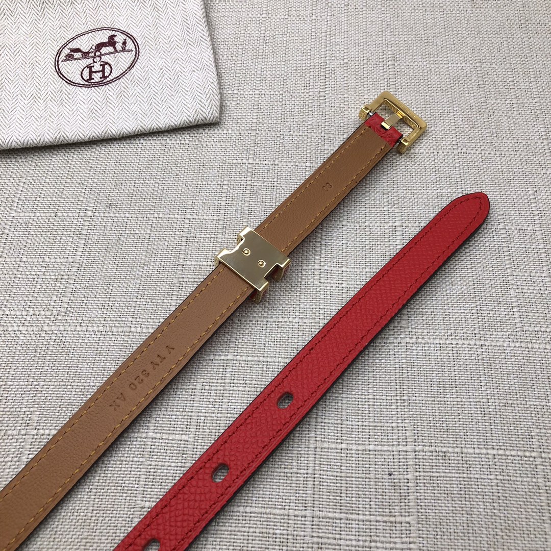 HERMES POP H 15 BELT RED 15MM - Image 3