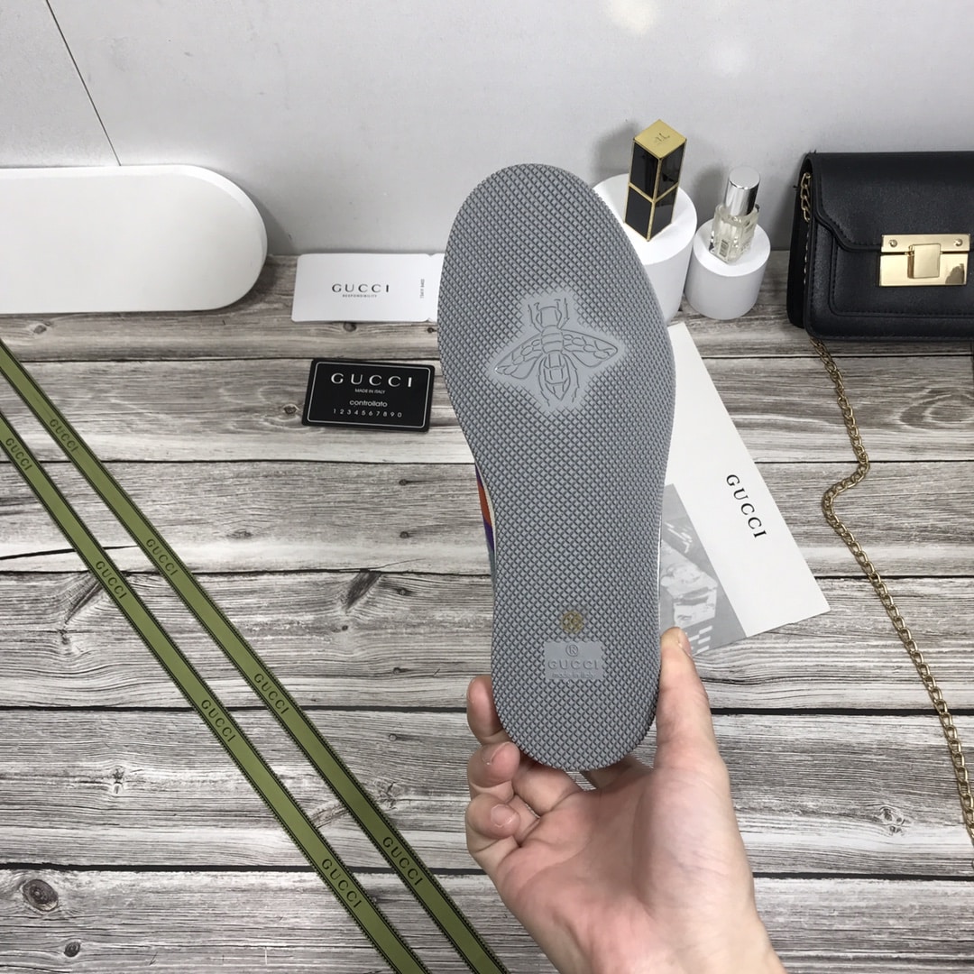 GUCCI WMNS SCREENER BLUE GG LAMÉ 577684 2C830 4690 - Image 8